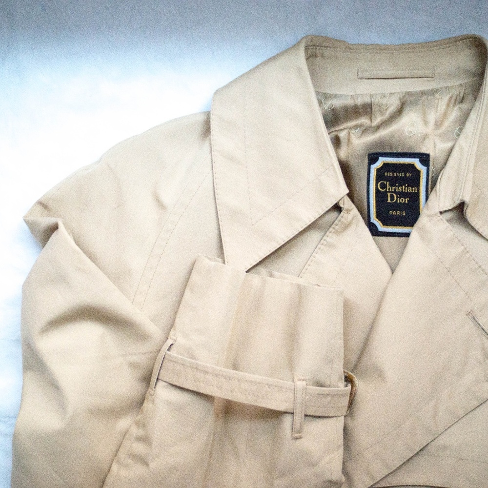Christian Dior Vintage, Long Rain Trench Coat